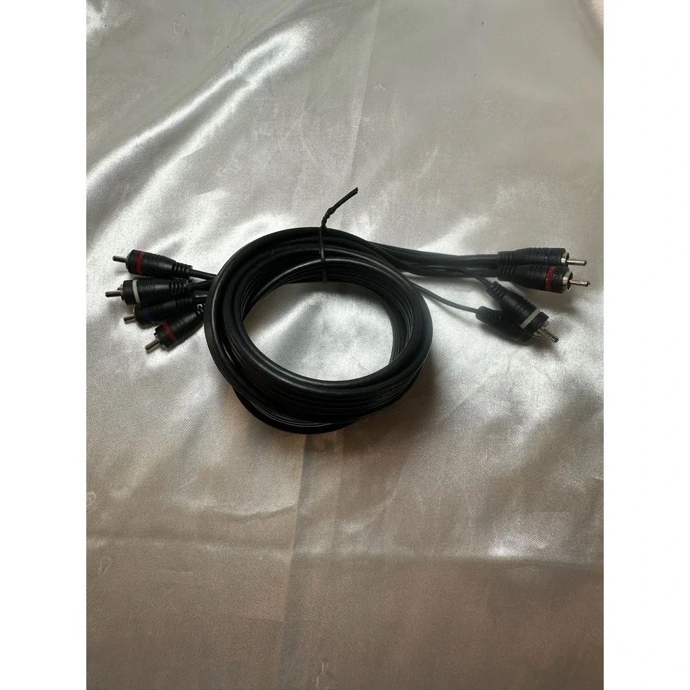 Audio Video Cable - 3 Video Jacks / 2 Audio Jacks Approx 6' PS2/Wii/Xbox